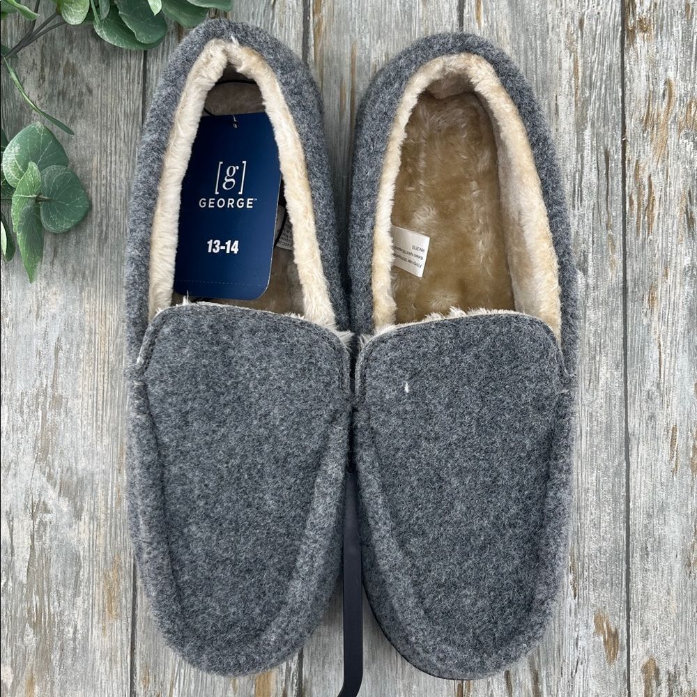 Hillcrest Moccasin Slippers Shoes Size 13-14